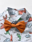 Bowknot Dinosaur Full Printed Party Set - CCMOM