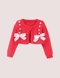 Bowknot Kid Cardigan - CCMOM