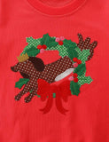 Bowknot Puppy Appliqu¨¦ Sweatshirt - CCMOM