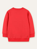 Bowknot Puppy Appliqu¨¦ Sweatshirt - CCMOM
