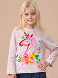 Girls' Long-Sleeved T-shirt