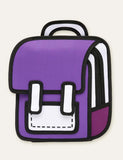 Comic Colorful Schoolbag Backpack - CCMOM