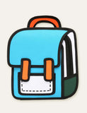 Comic Colorful Schoolbag Backpack - CCMOM