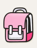 Comic Colorful Schoolbag Backpack - CCMOM
