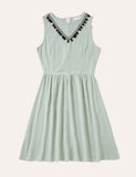 Family Matching Vest Dress - CCMOM
