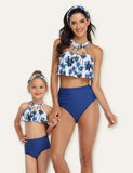 Floral Printed Family Matching Swimsuit - CCMOM