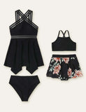 Floral Printed Family Matching Swimsuit - CCMOM