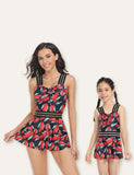 Full Printed Family Matching Swimsuit - CCMOM