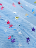 Mouse Appliqu¨¦ Long-Sleeved Dress - CCMOM