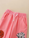Puppy Appliqu¨¦ Sweatpants - CCMOM