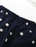 Puppy Appliqu¨¦ Sweatshirt + Polka Dot Pants - CCMOM