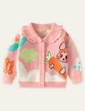 Rabbit with Carrot Sweater Cardigan - CCMOM