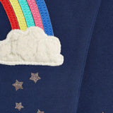 Rainbow Unicorn Appliqu¨¦ Leggings - CCMOM