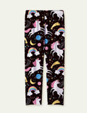 Rainbow Unicorn Print Leggings - CCMOM
