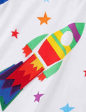 Rocket Propulsion Appliqu¨¦ T-shirt - CCMOM