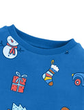 Santa Claus Gingerbread Man Printed Sweatshirt - CCMOM