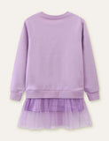 Sequined Star Mesh Dress - CCMOM