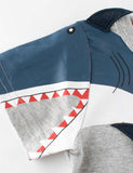 Shark Appliqu¨¦ T-shirt - CCMOM