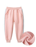 Side Love Velvet Sweatpants - CCMOM
