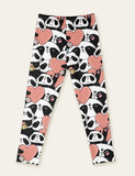 Toddler Cute Floral Animal Full Printed Leggings - CCMOM