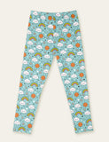 Toddler Cute Floral Animal Full Printed Leggings - CCMOM