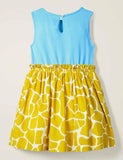 Toddler Girl Giraffe Appliqu¨¦ Sleeveless Strape Dress - CCMOM