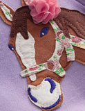 Toddler Kid Three Horses Appliqu¨¦ Embroidered Pull Over Sweatshirt - CCMOM